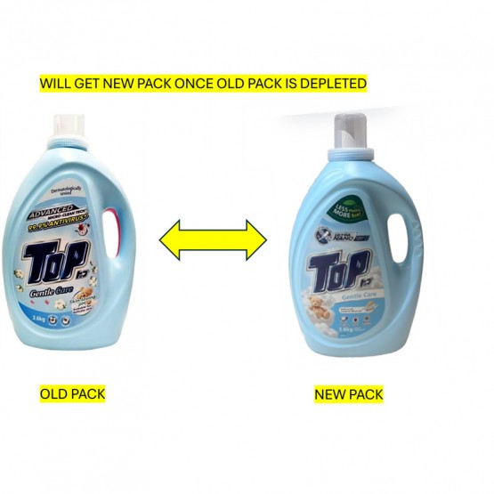Top Liquid Laundry Detergent -Gentle Care 3.6kg